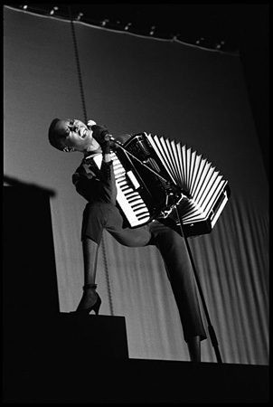 [ Grace Jones Performing at Drury Lane Theatre, London, 1981 ]