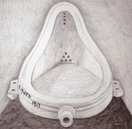 [ Goran orevi - Fountain, 1979, from the Shorty History of Art ]