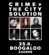 cover: CRIME + THE CITY SOLUTION @ Boogaloo, Zagreb, 25/06/2022