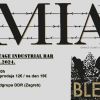 cover: M. I. A. with Bleakness @ Vontage Industrial Bar, Zagreb, 1.10.2024.