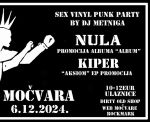 cover: NULA + KIPER @ Movara, Zagreb, 06/12/2024