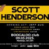 cover: SCOTT HENDERSON TRIO @ Boogaloo, Zagreb, 09/03/2025