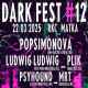 cover: DARK FEST # 12, subota 22. Mart, 2025., RKC Matka, Novi Sad