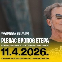 cover: Plesa� sporog stepa @ Tvornica kulture, Zagreb, 11/04/2026