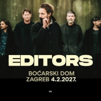 cover: Editors @ Bo�arski dom, Zagreb, 04/02/2027