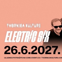 cover: Electric Six @ Tvornica kulture, Zagreb, 26/06/2027.