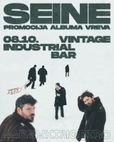 cover: SEINE @ Vintage Industrial Bar, Zagreb, 08/10/2026