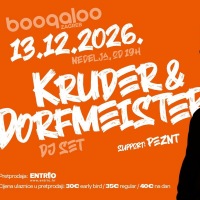 cover: Kruder & Dorfmeister @ Boogaloo, Zagreb, 13/12/2026