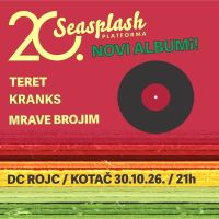 cover: TERET - KRANKS - MRAVE BROJIM @ Klub Kota�, Pula, 30/10/2026