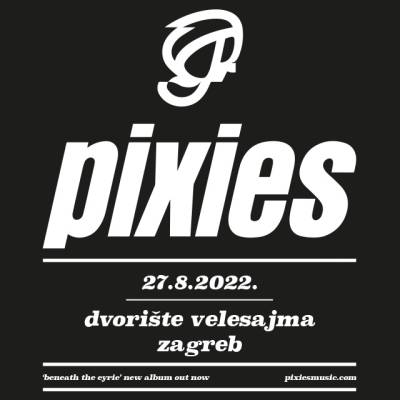 cover: PIXIES @ dvorište Velesajma, Zagreb, 27/08/2022