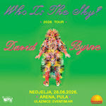 cover: David Byrne @ Arena, Pula, 28/06/2026